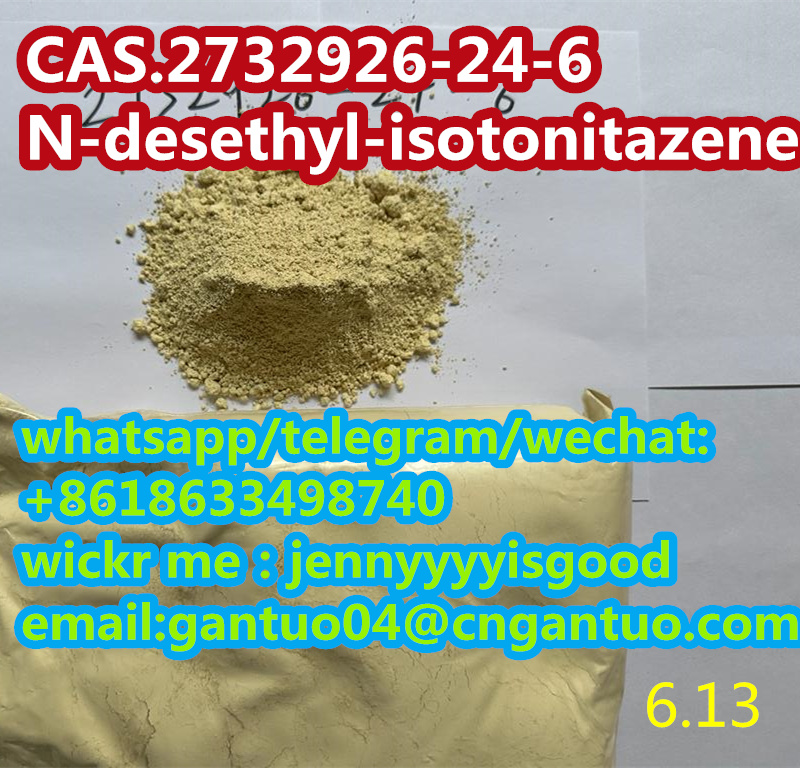 Strong CAS 2732926-24-6 N-desethyl-isotonitazeneOpioid  รูปที่ 1