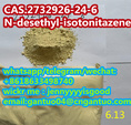 Strong CAS 2732926-24-6 N-desethyl-isotonitazeneOpioid 