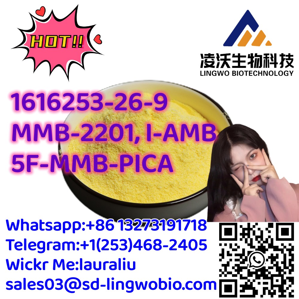 Lingwo Top Quality1616253-26-9/MMB-2201/5F-MMB-PICA/5F-AMB-PICA/I-AMB/ รูปที่ 1