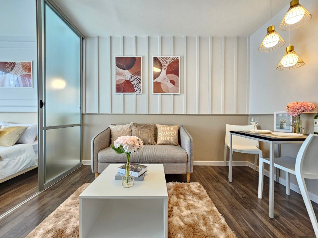 รีโนเวทแล้ว ใกล้รฟฟบางหว้า ห้องจริง สวยมาก DCONDO CAMPUS RESORT ราชพฤกษ์ - จรัญฯ13 รูปที่ 3