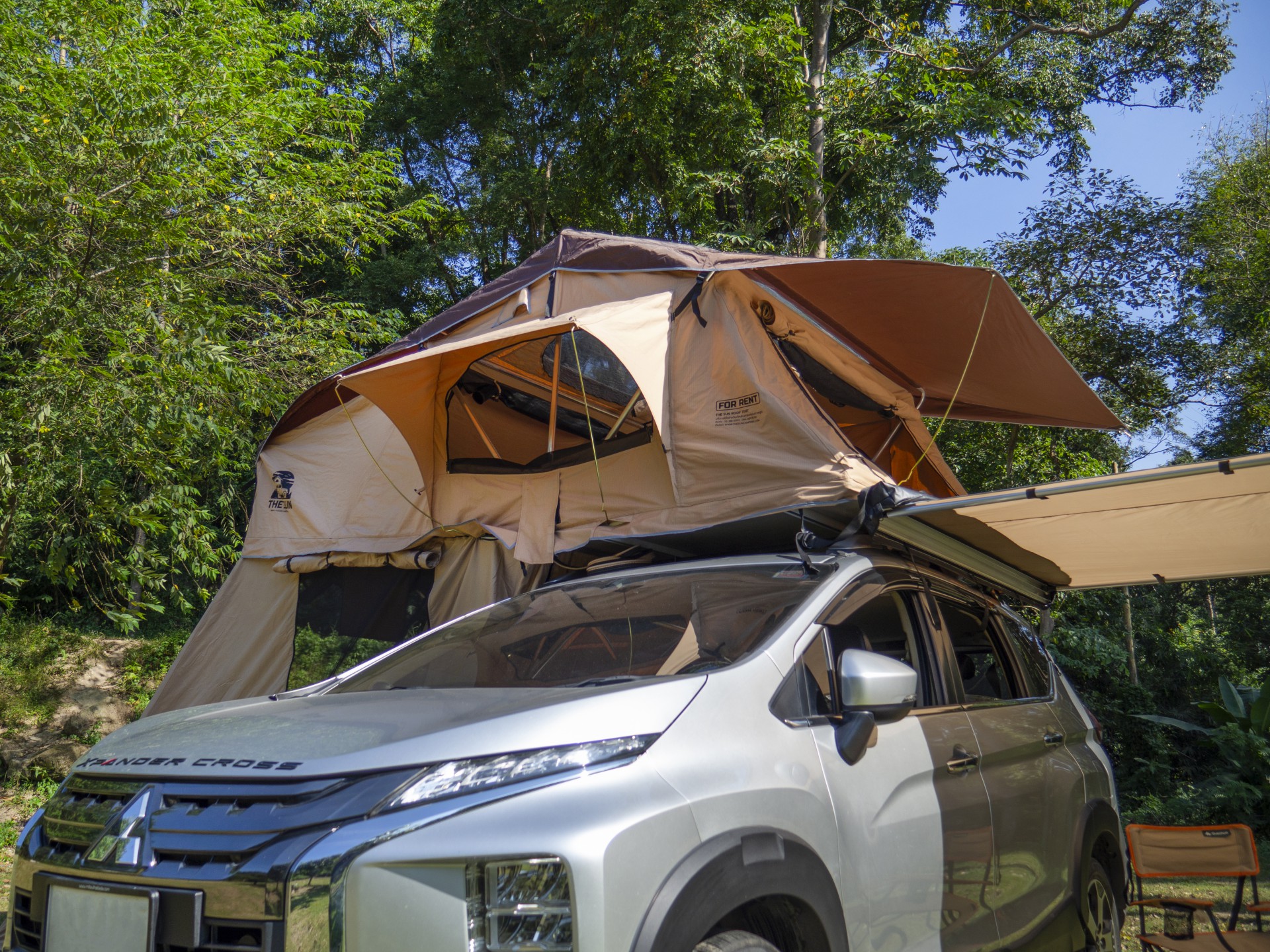 THE SUNCAMPING บริการให้เช่าเต้นท์หลังคารถ รูปที่ 4