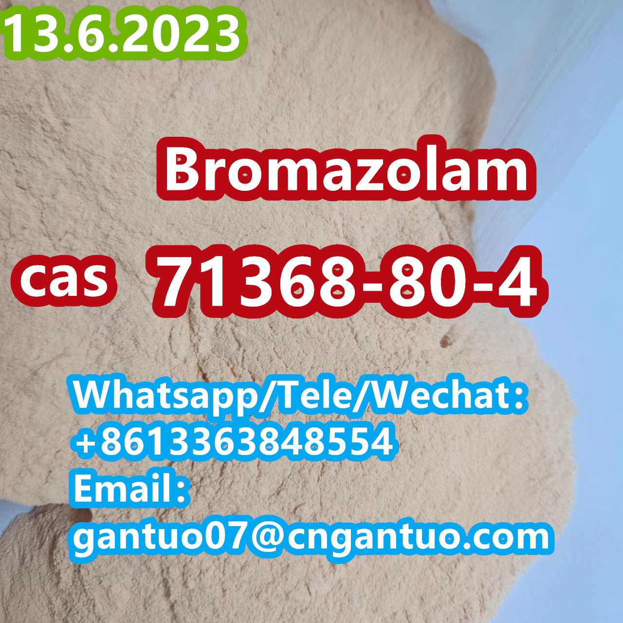 Broadloom powder CAS 71368-80-4 Benzos รูปที่ 1