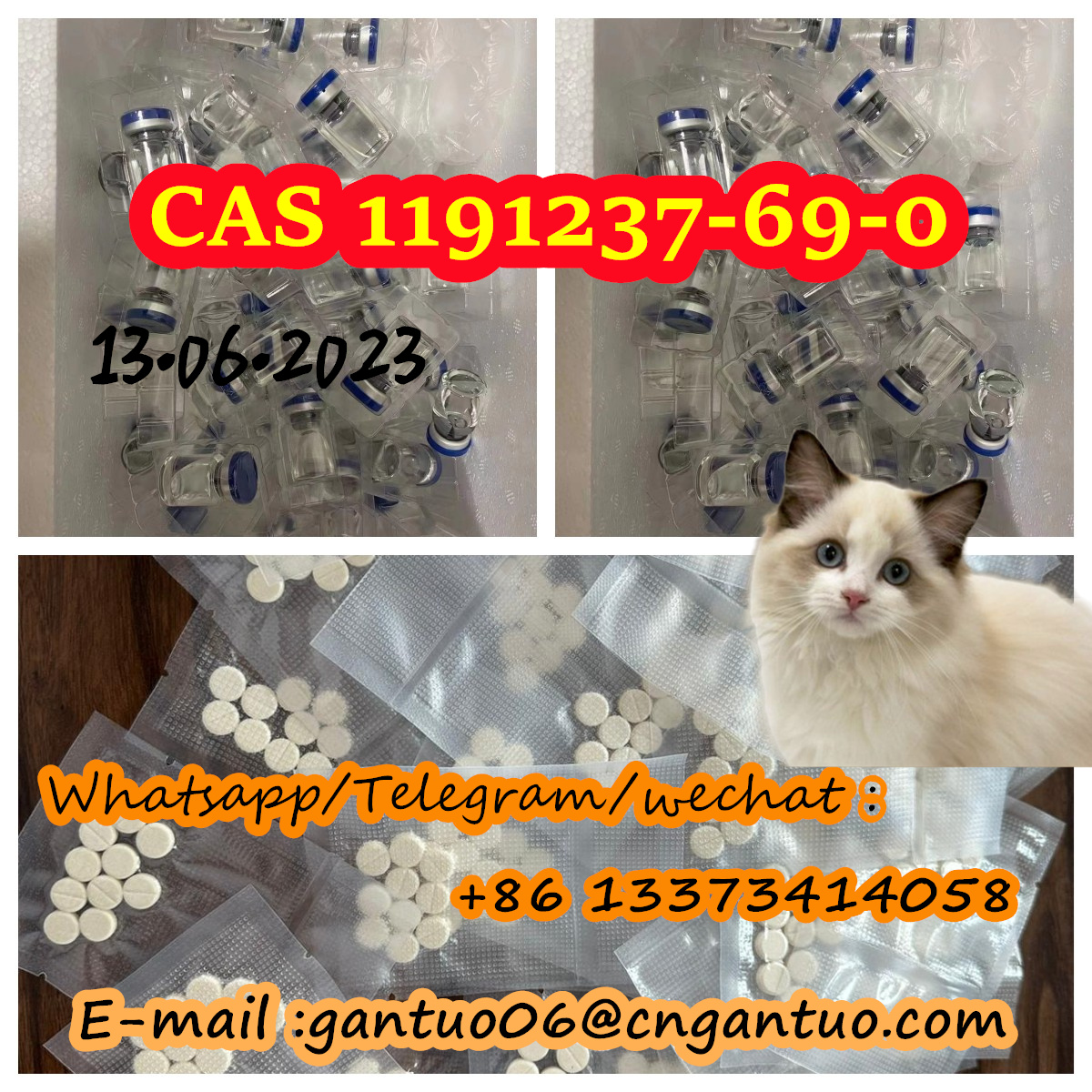 GS-441524 1191237-69-0 cat FIP FIPV safe transportation factory price รูปที่ 4