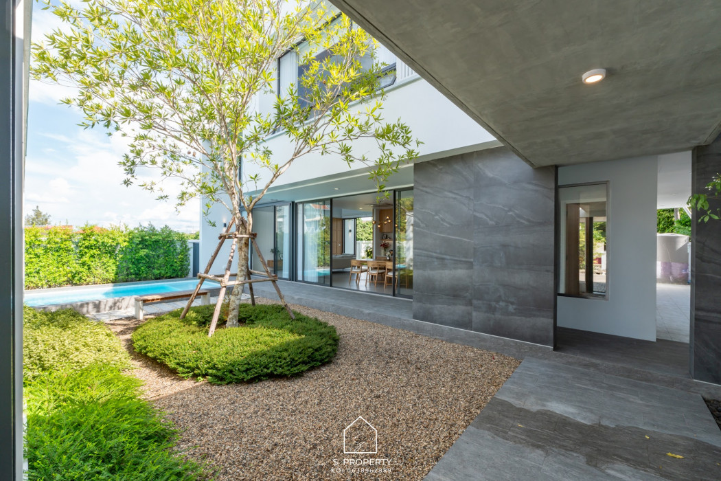 ขาย บ้านเดี่ยว Pool villa ใกล้เมืองเชียงใหม่ บ้านเวิลด์คลับแลนด์ 350 ตรม. 100 ตร.วา Full furnish ,ready to move in รูปที่ 2