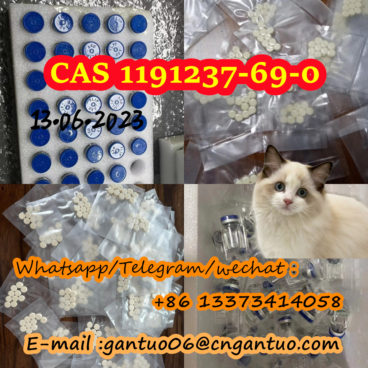 GS-441524 1191237-69-0 cat FIP FIPV safe transportation factory price รูปที่ 3