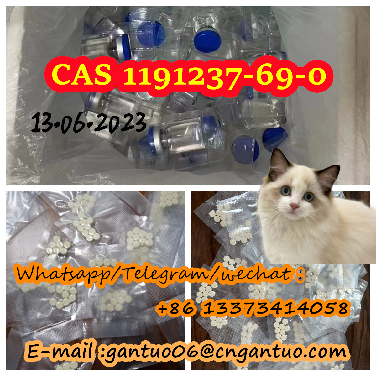 GS-441524 1191237-69-0 cat FIP FIPV safe transportation factory price รูปที่ 5