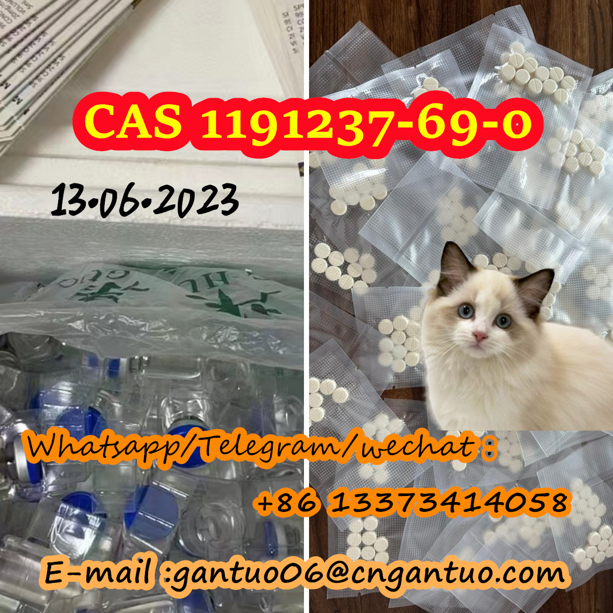 GS-441524 1191237-69-0 cat FIP FIPV safe transportation factory price รูปที่ 6