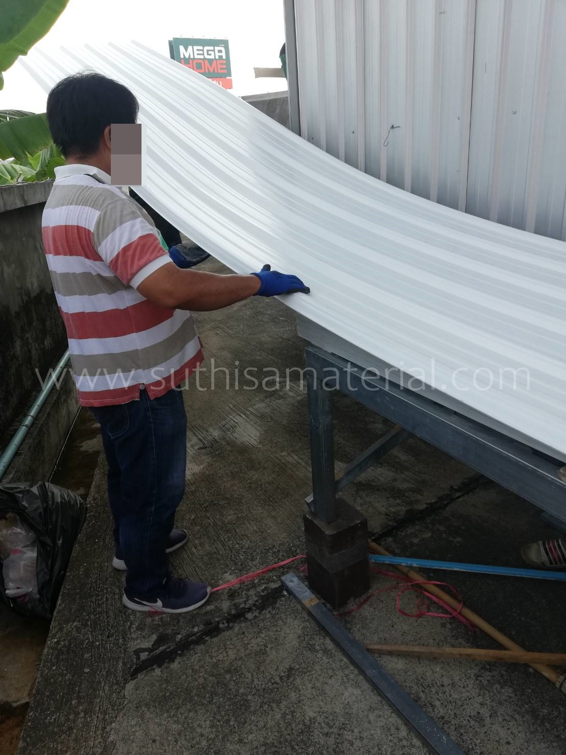 หลังคา OK ROOF 082-6179893 วัสดุสินค้าคุณภาพและขนาได้มาตราฐาน แข็งแรงทนทาน กันการกัดกร่อน กันความร้อน เก็บแสียง รูปที่ 1