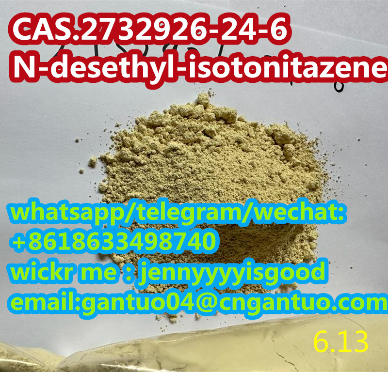 Strong CAS 2732926-24-6 N-desethyl-isotonitazeneOpioid  รูปที่ 1