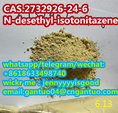 Strong CAS 2732926-24-6 N-desethyl-isotonitazeneOpioid 