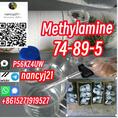 Methylamine 74-89-5 40% Solution in methanol large in stock safe delivery