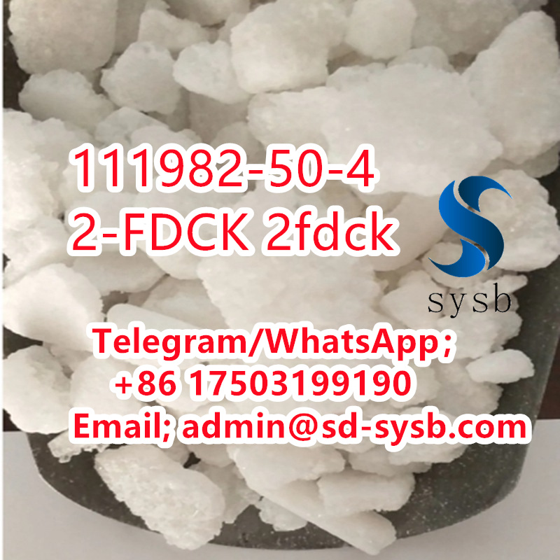 CAS; 111982-50-4 2-FDCK 2fdck	with best price	Reliable in quality รูปที่ 1