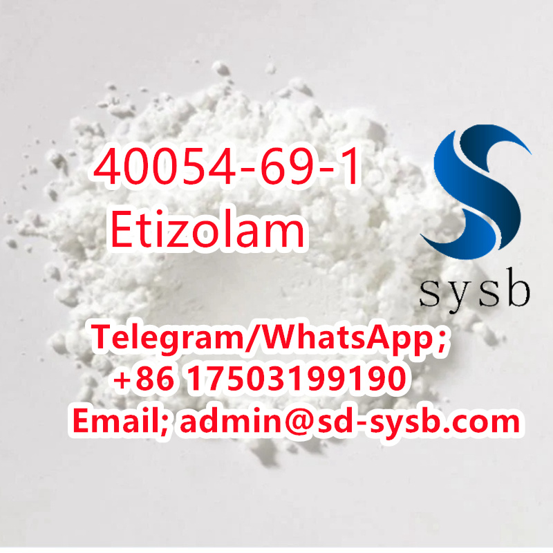 CAS; 40054-69-1 Etizolam	with best price	Reliable in quality รูปที่ 1