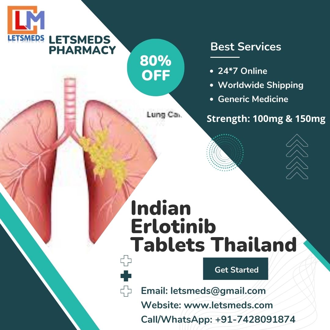 Indian Erlotinib 150mg Tablets Lowest Cost Philippines Thailand รูปที่ 1