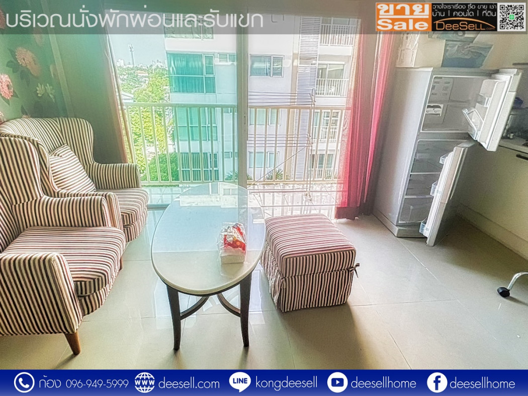 ขาย เมโทรปาร์ค สาทร (Merto Park Sathorn) เฟส 1 ห้องมุม 56 ตร.ม.ตึก H วิวสวน ชั้น 6 ราคาถูก พร้อมอยู่ รูปที่ 10