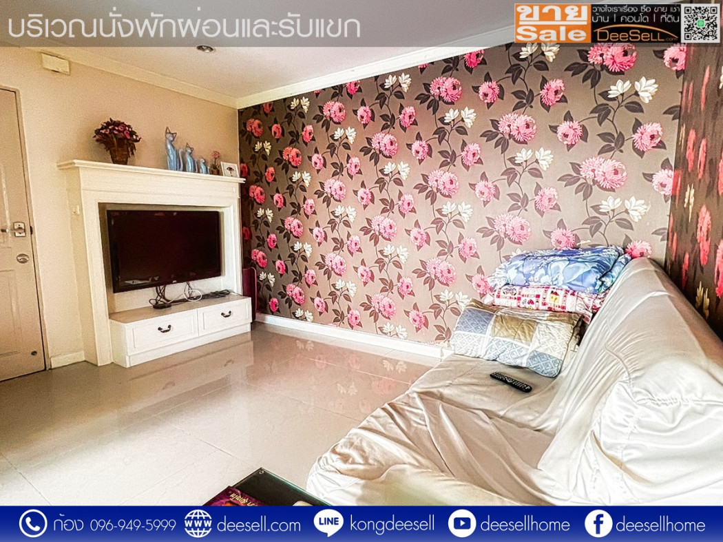 ขาย เมโทรปาร์ค สาทร (Merto Park Sathorn) เฟส 1 ห้องมุม 56 ตร.ม.ตึก H วิวสวน ชั้น 6 ราคาถูก พร้อมอยู่ รูปที่ 9