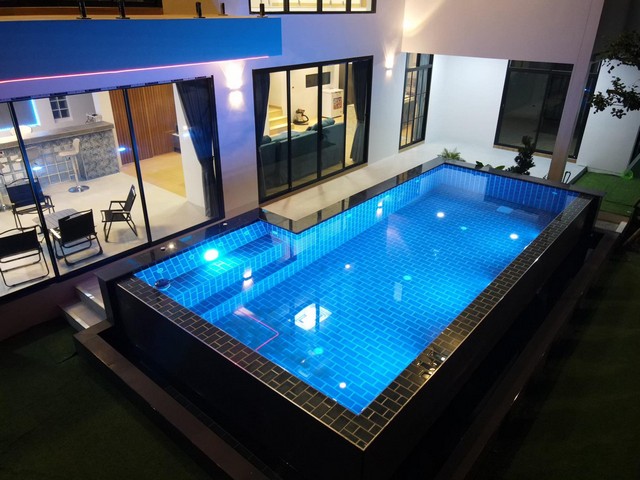 ขาย Pool Villa On-Tai Mountain View ( บ้านสร้างเสร็จพร้อมอยู่)  พิกัด อ.แม่ออน จ.เชียงใหม่ (บ้านเลขที่ 99) ราคา 9,900,000 บาท รูปที่ 1