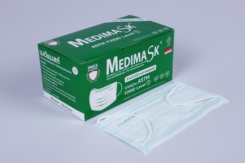TM แนะนำหน้ากากอนามัยยี่ห้อ Medimask ป้องกันเชื้อโรคอย่างมั่นใจราคาเพียงกล่องละ 90 บาท รูปที่ 1