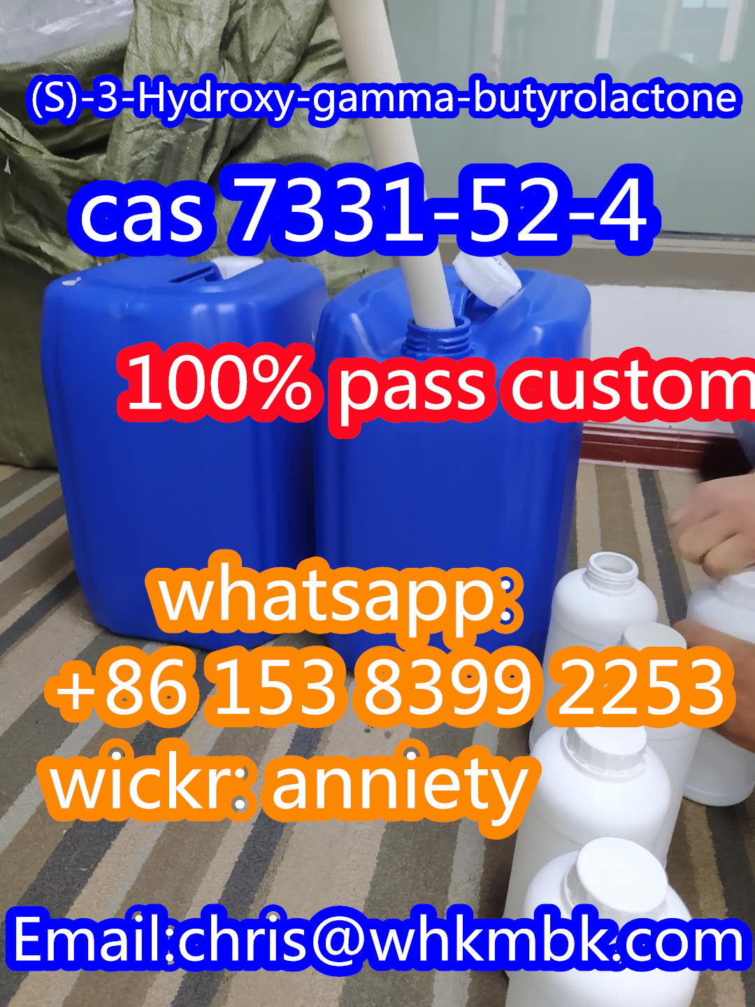 whatsapp: +8615383992253 new gbl cas 7331-52-4 รูปที่ 7