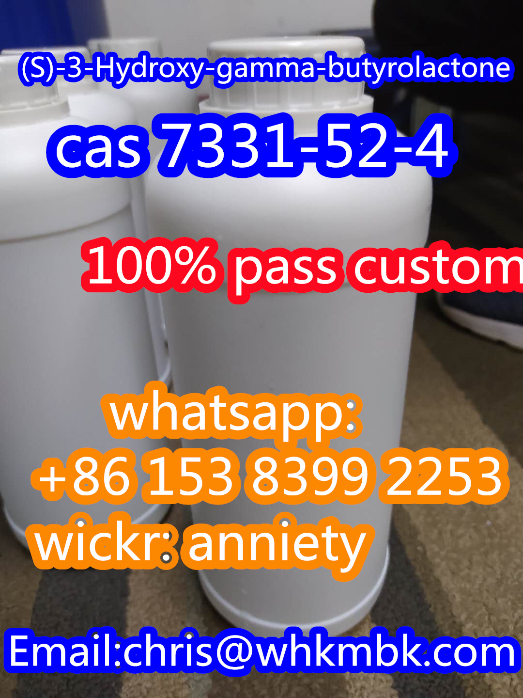 whatsapp: +8615383992253 new gbl cas 7331-52-4 รูปที่ 6