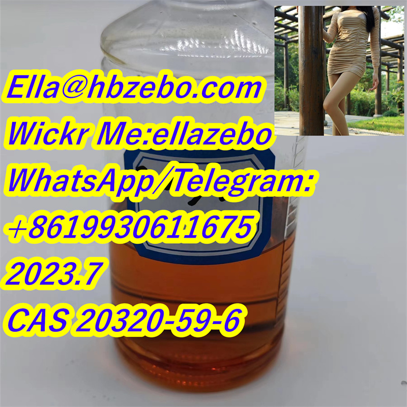 High quality CAS NO.20320-59-6 Bmk oil yellow liquid รูปที่ 1