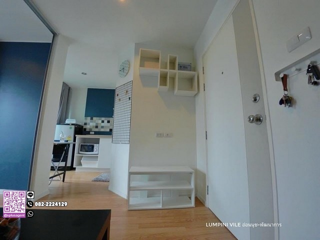 SP3003CR ให้เช่า/For RENT Lumpini Ville On Nut - Phatthanakan 1 ห้องนอน 1 ห้องน้ำ ห้องขนาด 23 ตรม. ชั้น 8 ตึก A รูปที่ 1