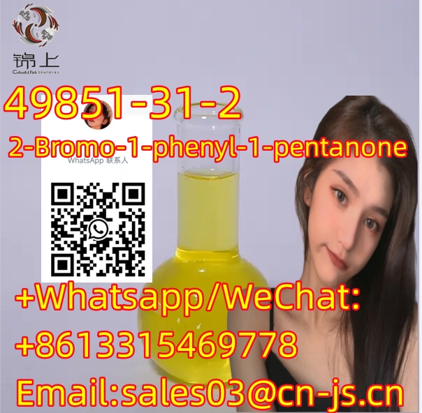 99%high purity 49851-31-2 2-Bromo-1-phenyl-1-pentanone รูปที่ 1