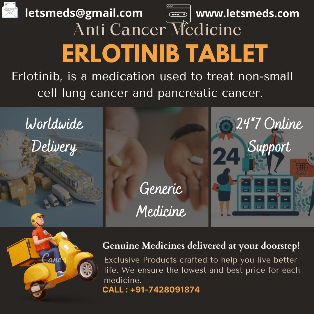 Buy Erlotinib Tablet Price Online | Generic Erlotinib 150mg Philippines รูปที่ 1