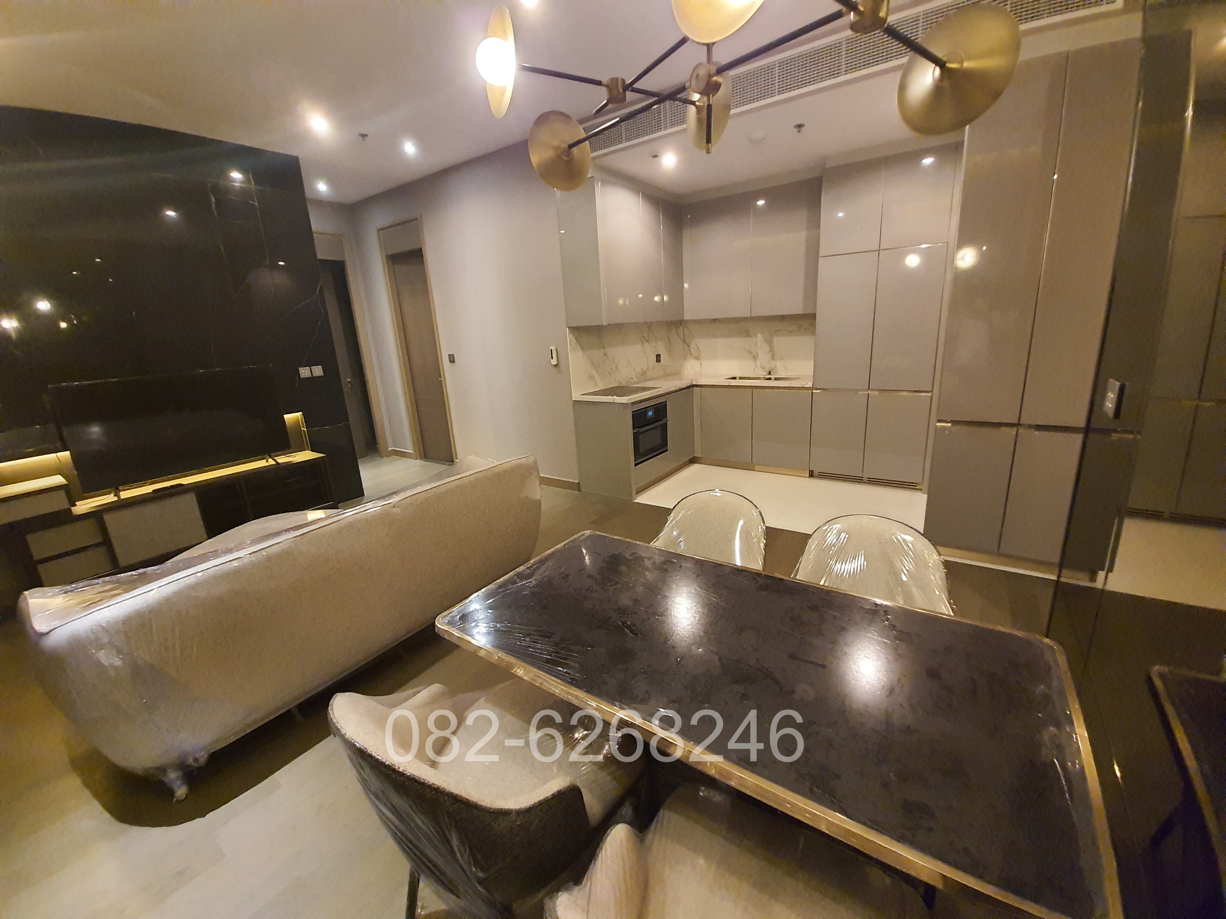 For rent The Esse at Singha complex 2 Bedroom 73Sqm. 75k 082-6268246 เช่า รูปที่ 1