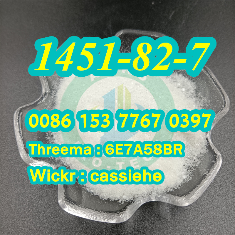 Factory Supply bk-4 CAS 1451-82-7 Sell bk-4 CAS 1451-82-7 2-Bromo-4-Methylpropiophenone Safety Delivery รูปที่ 1