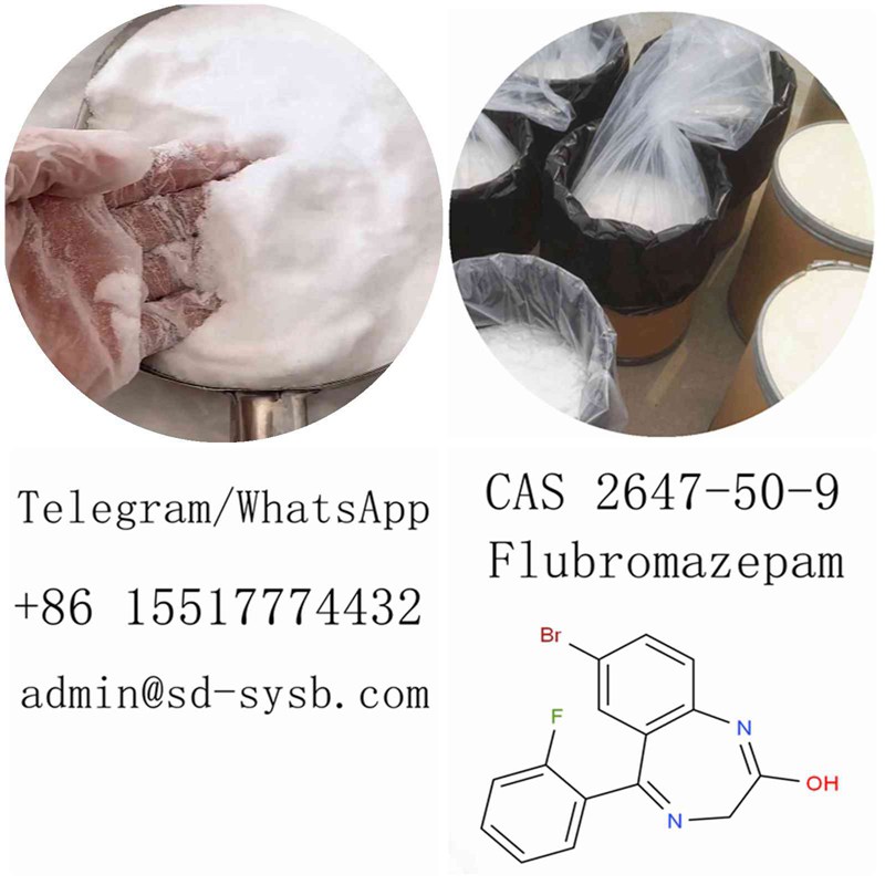 cas 2647-50-9 Flubromazepam	Hot sale in Europe and America	good price in stock for sale รูปที่ 1