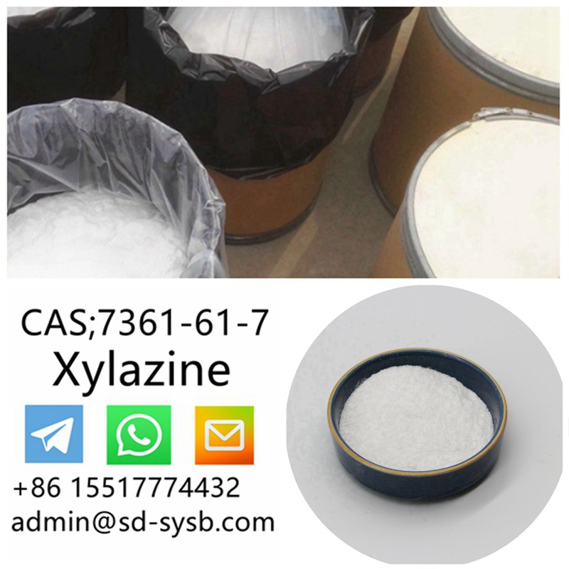 cas 23076-35-9 Xylazine Hydrochloride	Hot sale in Europe and America	good price in stock for sale รูปที่ 1