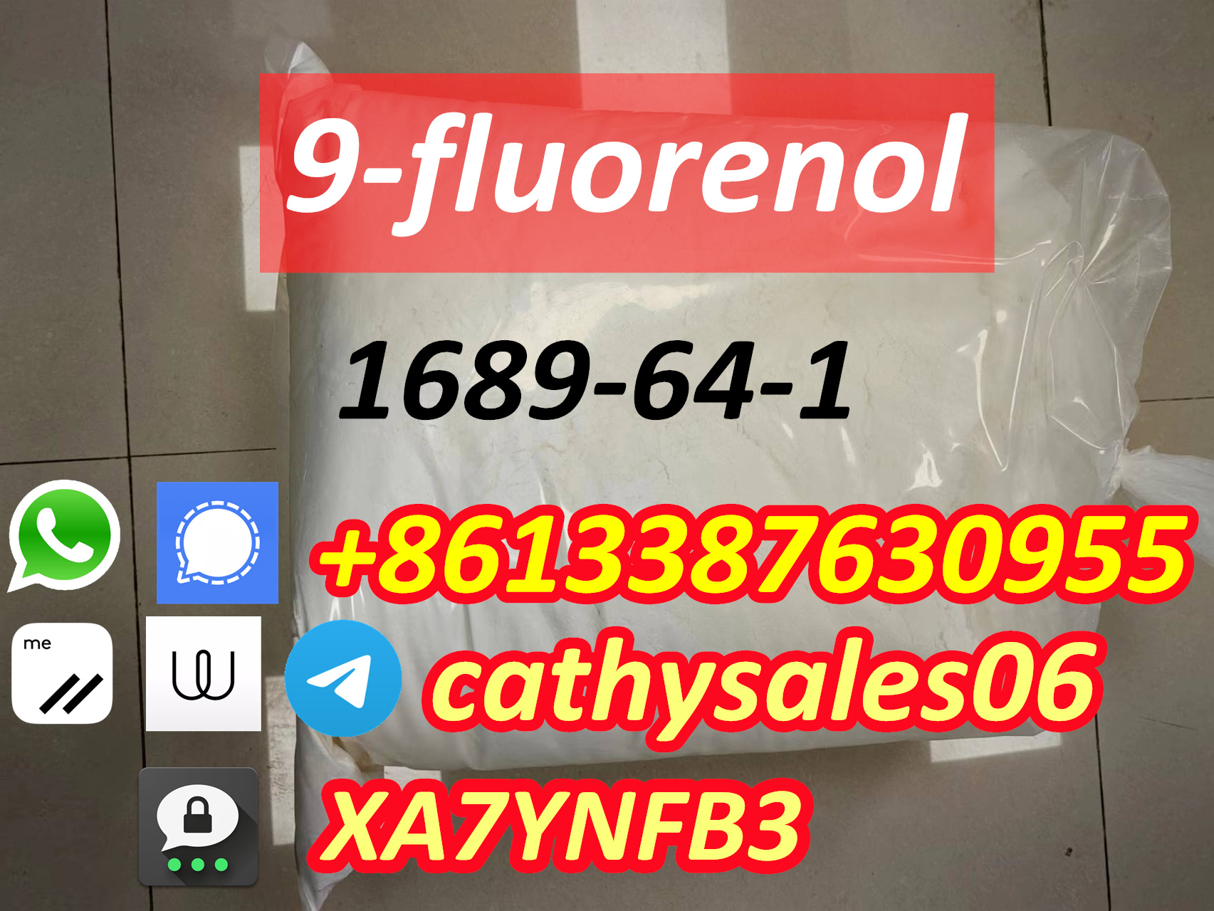 whatsApp:+8613387630955 9-fluorenol for sale รูปที่ 3