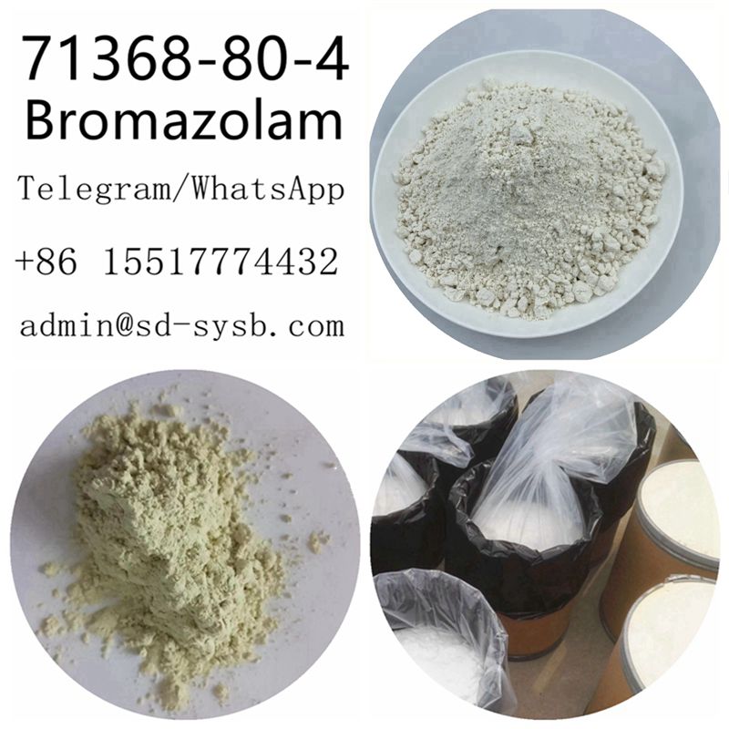 cas 71368-80-4 Bromazolam	Hot sale in Europe and America	good price in stock for sale รูปที่ 1