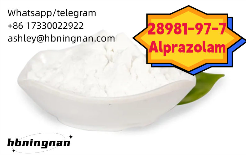 cas 28981-97-7   Alprazolam superior quality Pharmaceutical intermediate รูปที่ 1