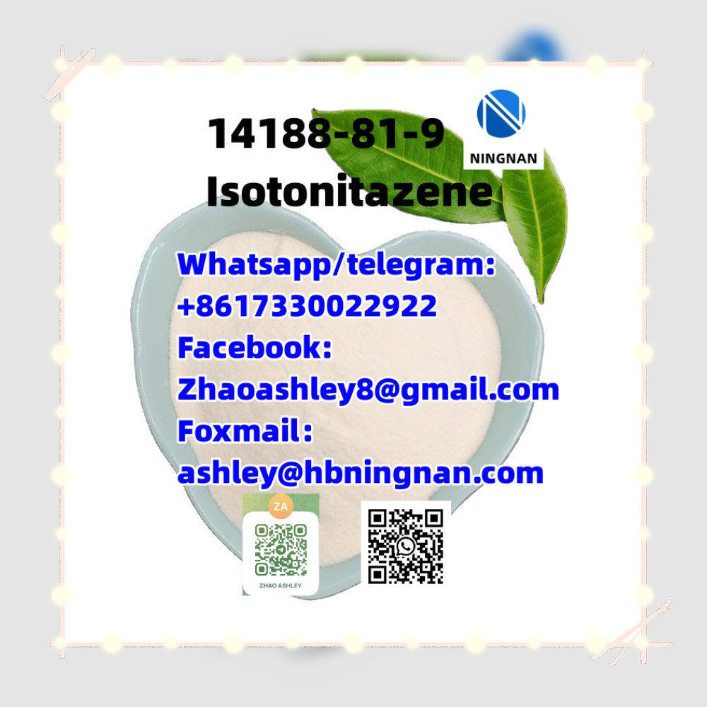 cas 14188-81-9 Isotonitazene Pharmaceutical intermediate raw material supplier from China รูปที่ 1