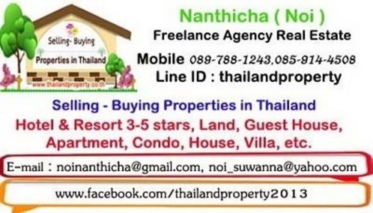 Sales-Rent-Lease properties in Thailand รูปที่ 1