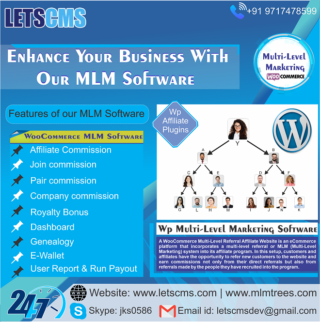 WooCommerce Multi-Level Referral Affiliate Plugin for Your MLM eCommerce Affiliate Website | Service and Customization รูปที่ 3
