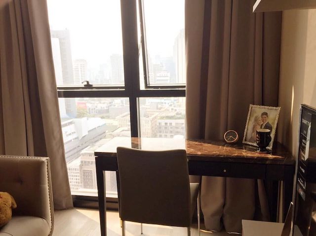 Ashton Asoke beautiful view safe peaceful 17th floor BTS Asoke รูปที่ 1