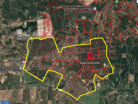 ขายที่ดินท่ายาง เขากระปุก 1,523 ไร่ หน้าติดถนนเส้น 6005 ใกล้แยกห้วยตะแปดและถ.เพชรเกษม 37 - 19 กม. จ.เพชรบุรี รูปที่ 4
