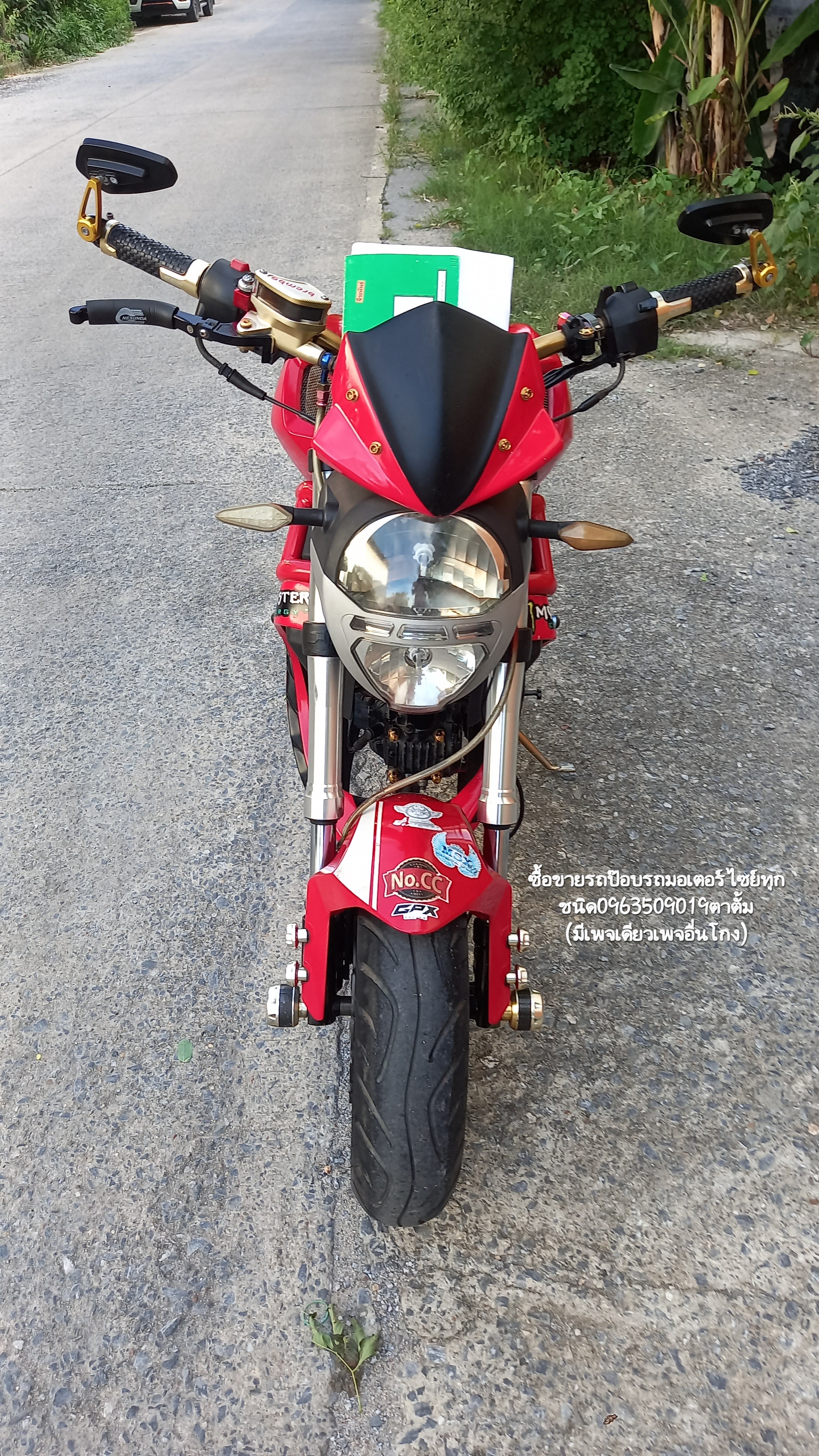  🏍ขายรถ GPX DEMON125 ภาษี66 ❌️ขายแล้ว❌️ รูปที่ 10