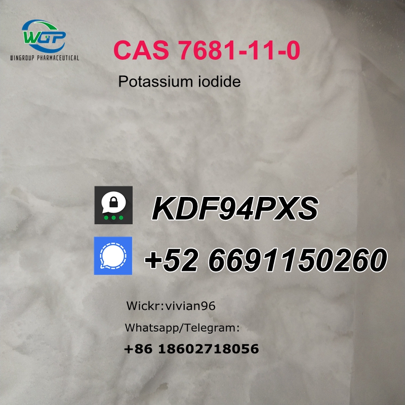 （wickr:vivian96) 99% Purity Potassium iodide CAS 7681-11-0 Bulk Supply รูปที่ 1