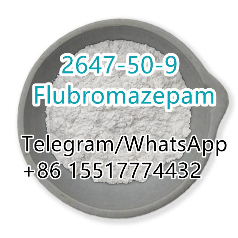 cas 2647-50-9 Flubromazepam	with best price	good price in stock for sale รูปที่ 1