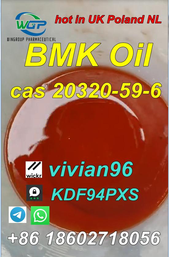 (wickr:vivian96)High yield bmk Powder BMK Oil CAS 20320-59-6 for sale รูปที่ 1