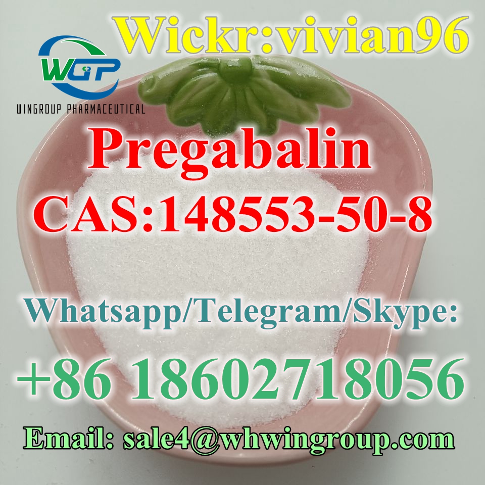 (wickr:vivian96) High Quality 99% Purity Pregabalin Crystal Lyric CAS 148553-50-8  รูปที่ 1