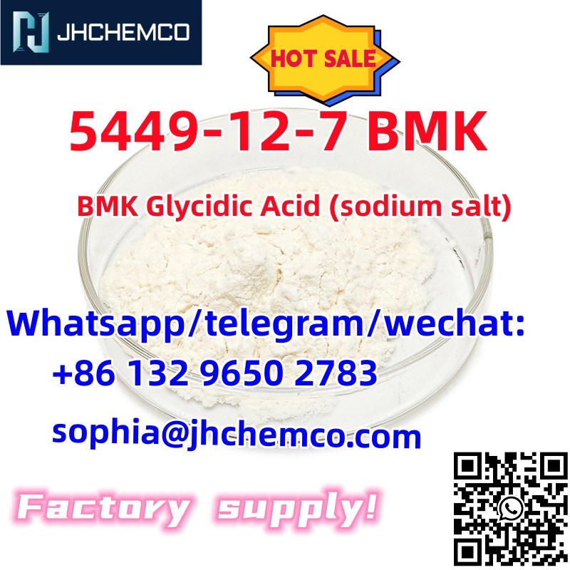 Factory supply bmk powder CAS 5449-12-7 BMK Glycidic Acid (sodium salt) with cheap price รูปที่ 1