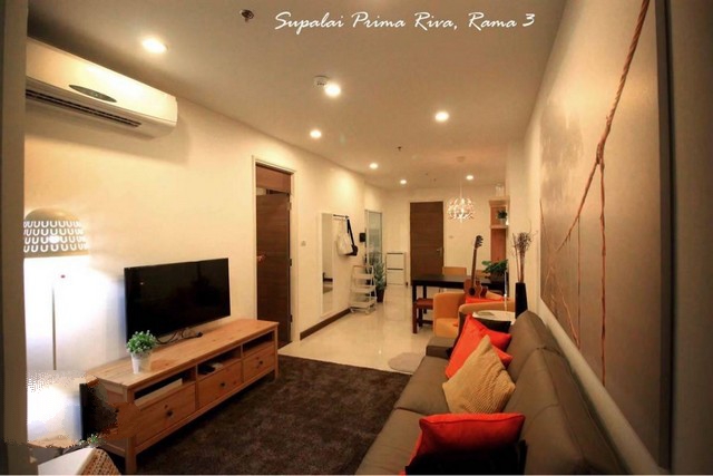  รหัส JIEW306 ขาย Supalai Prima Riva RAMA 3 ห้องขนาด 59ตรม. แบบ 1 ห้องนอน 1ห้องน้ำ ชั้น32 รูปที่ 1