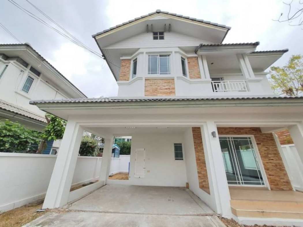 ขาย บ้านเดี่ยว หลังริม บ้านปรับปรุงใหม่ Baan Thunyapirom Wongwaen Thanyaburi 240 ตรม. 60 ตร.วา ใกล้ทางขึ้นวงแหวน เดินทางสะดวก รูปที่ 1
