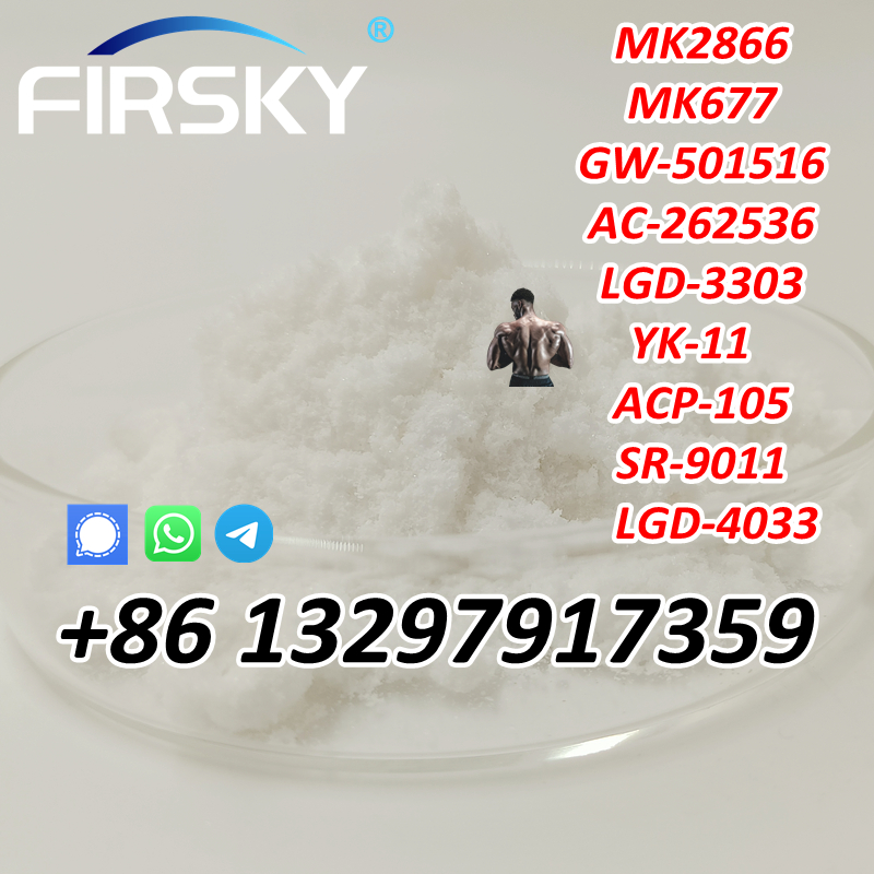 +86 13297917359 Sarms Raw Powder MK2866 MK677 GW-501516 YK-11 รูปที่ 3