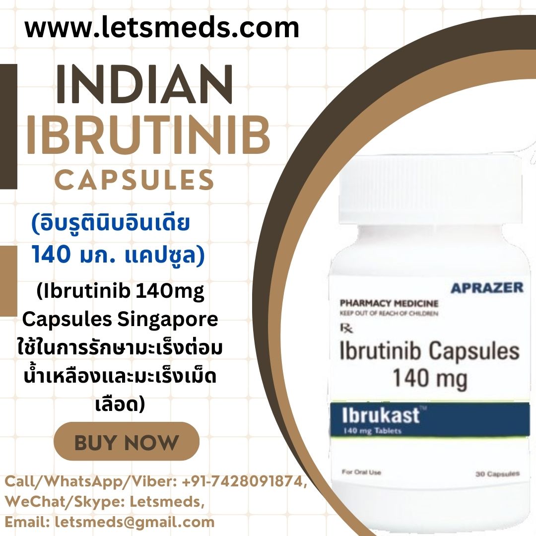 Purchase Indian Ibrutinib 140mg Capsules Wholesale Cost Singapore USA UAE รูปที่ 1